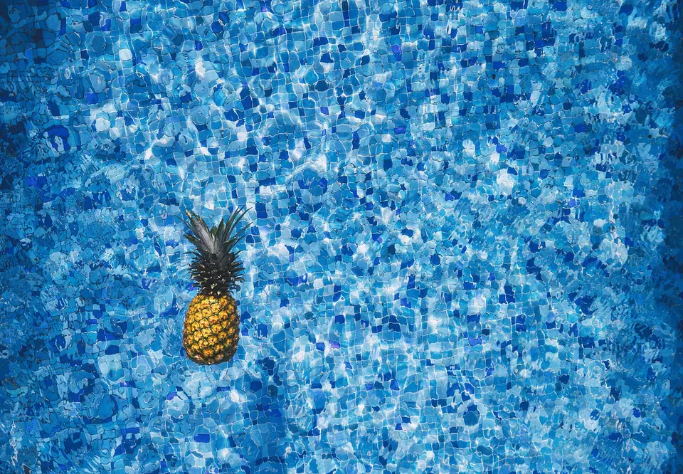 Palm trees and resort grounds at Grand Sirenis Riviera Maya in Akumal